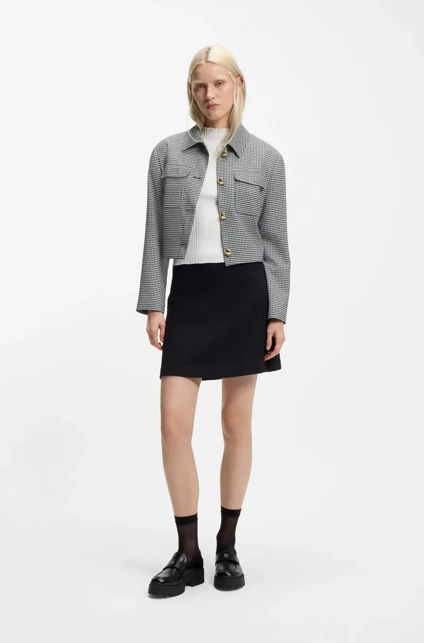 Лофери Hugo Boss з логотипом зі шкіри — фото 3
