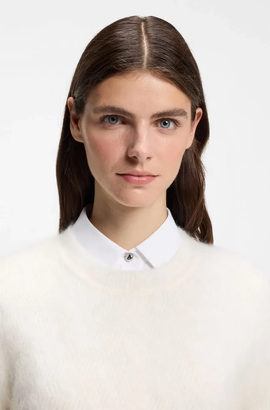 Светр Hugo Boss з логотипом — фото 4